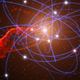 Illustration for article titled Astronomers watch as a gas cloud gets torn to shreds by a black hole